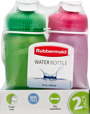 Rubbermaid Water Bottle 2 Pack - 2 Count - Image 2