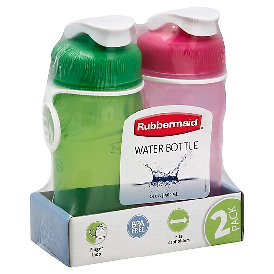 Rubbermaid Water Bottle 2 Pack - 2 Count