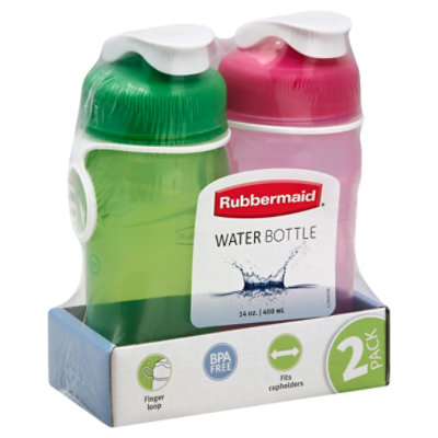 Rubbermaid Chug Water bottles 8,000@ CONVENIENCE - Refill Reuse chug bottles  feature a flip-top lid and a finger loop for easy &…