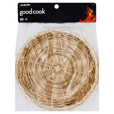 Good Cook Bamboo Paper Plate Holder Fs - Each