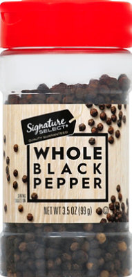 Signature SELECT Black Pepper Whole - 3.5 Oz - Image 2