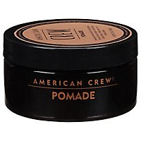 American Crew Pomade with Medium Hold and High Shine - 3 Oz - Image 1