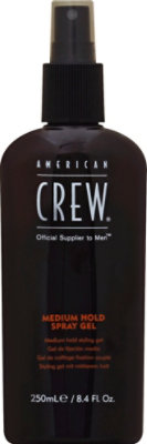 American Crew Styling Gel Spray Medium Hold - 8.45 Fl. Oz. - Image 2