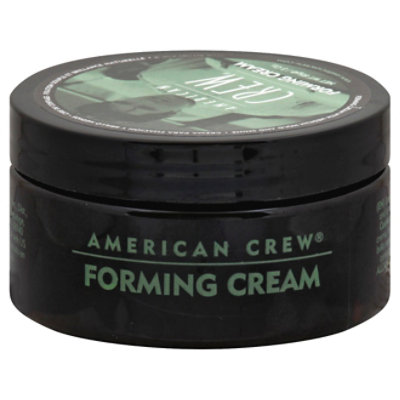 American Crew Male Fundamentals Forming Cream with Medium Hold and Shine - 3 Oz - Image 1