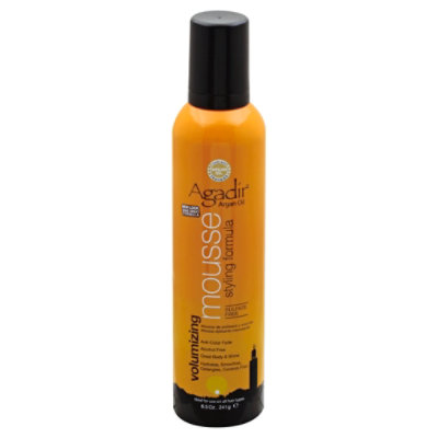 Agadir Styling Mousse Volumizing - 8.5 Fl. Oz.