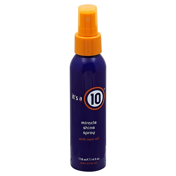 Its A 10 Miracle Shine Spray With Noni Oil - 4 Fl. Oz.