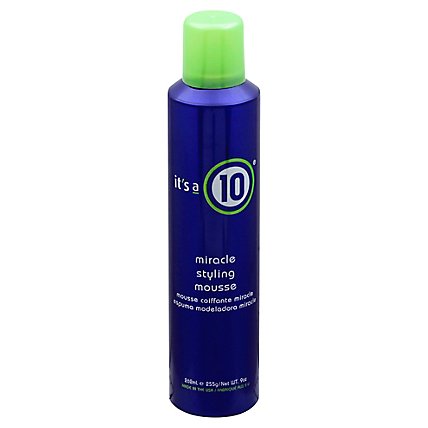 Its A 10 Miracle Styling Mousse - 9 Oz - Image 1