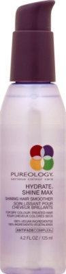 Pureology Hydrate Hair Smoother Shine Max for Dry Colour-Treated Hair - 4.2 Fl. Oz. - Image 2