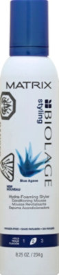 Biolage Styling Blue Agave Styler Hydra Foaming Hold 2 - 8.25 Fl. Oz. - Image 2