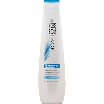 Biolage Advanced KeratinDose Shampoo Pro-Keratin + Silk - 13.5 Fl. Oz. - Image 2