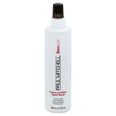 Paul Mitchell Firm Style Finishing Spray Freeze and Shine Super Spray - 8.5 Fl. Oz.