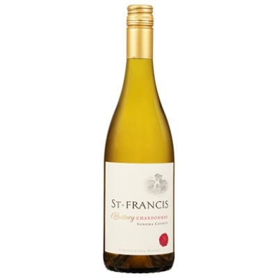 St Francis Buttery Chardonnay Wine - 750 Ml - Image 3