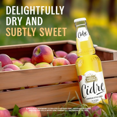 Stella Artois Cidre European Style Hard Cider In Bottles - 6-12 Fl. Oz. - Image 2