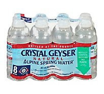 Crystal Geyser Spring Water Natural Alpine - 8-8 Fl. Oz.