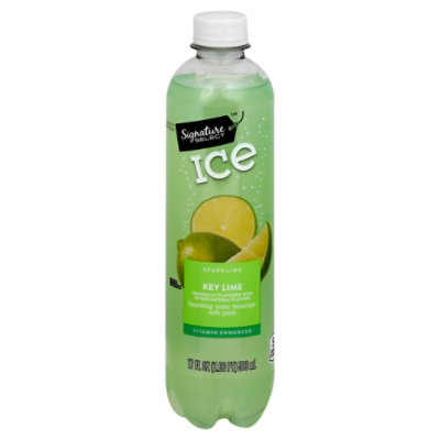 Signature SELECT Water Sparkling Ice Key Lime - 17 Fl. Oz. - Image 1