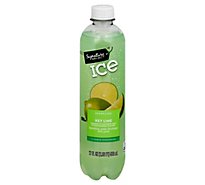 Signature SELECT Water Sparkling Ice Key Lime - 17 Fl. Oz.