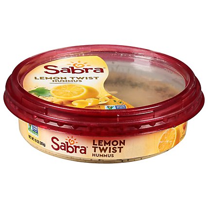 Sabra Lemon Twist Hummus - 10 Oz - Image 1