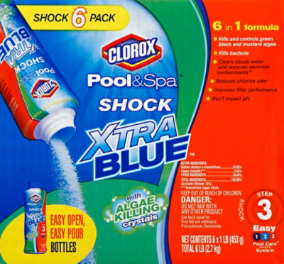 Clorox Pool&Spa Shock Xtrablue - 6 Lb