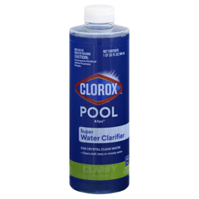 clarifier clorox spa oz pool super water