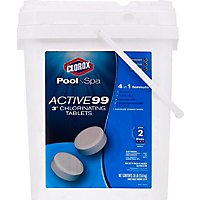 Clorox Pool&Spa Active99 Chlorinating Tablets - 35 Lb - Image 1