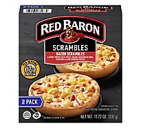 Red Baron Pizza Deep Dish Singles Breakfast Bacon Scramble 2 count - 11.72 Oz