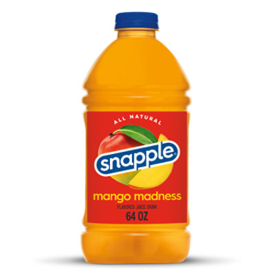 Snapple Mango Madness Flavored Juice Drink Bottle - 64 Fl. Oz.