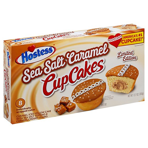 Sea Salt Caramel Cupcake Multi Packs - Each
