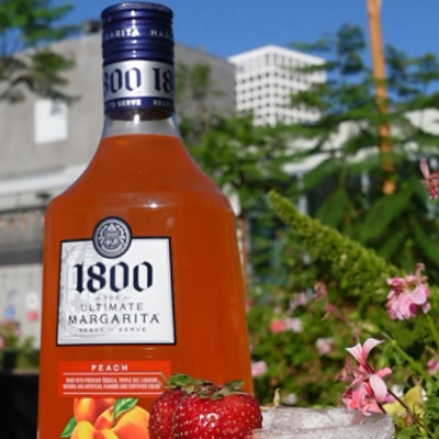 1800 The Ultimate Peach Margarita 9.95% ABV - 1.75 Liter - Image 2