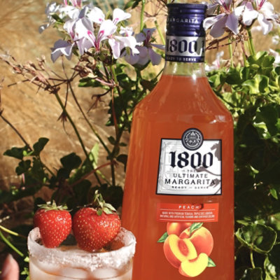 1800 The Ultimate Peach Margarita 9.95% ABV - 1.75 Liter - Image 4