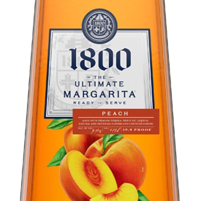 1800 The Ultimate Peach Margarita 9.95% ABV - 1.75 Liter - Image 5