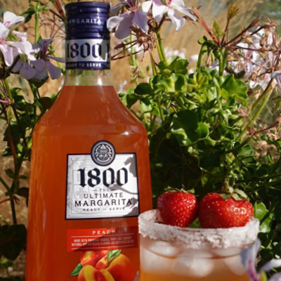 1800 The Ultimate Peach Margarita 9.95% ABV - 1.75 Liter - Image 3