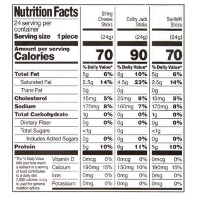 Frigo Cheese Heads String Swirls Colby Jack Variety 24 Count - 20 Oz - Image 3