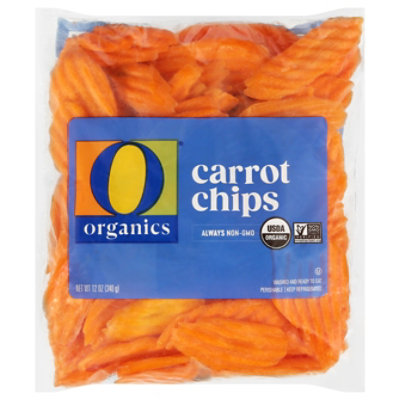 O Organics Organic Carrots Chips - 12 Oz