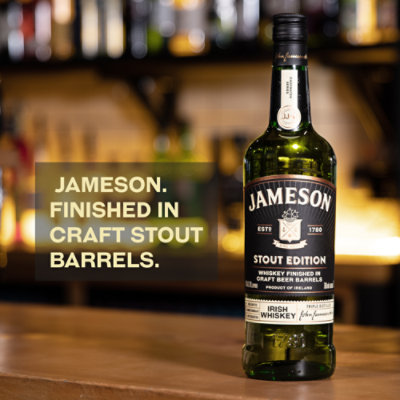 Jameson Whiskey Irish Caskmates Stout Triple Distilled Edition 80 Proof - 750 Ml - Image 4