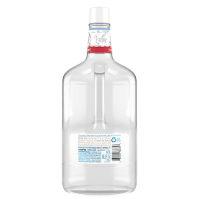 Captain Morgan White Rum Glass Bottle - 1.75 Liter - Image 2