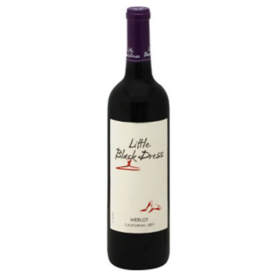 Little Black Dress Merlot Wine - 750 Ml - Image 1