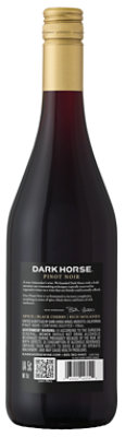 Dark Horse Pinot Noir Red Wine - 750 Ml - Image 5