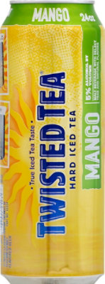 Twisted Tea Mango Hard Iced Tea Can - 24 Fl. Oz. - Image 2