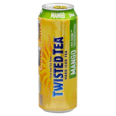 Twisted Tea Brewing Hard Iced Tea Mango Cans - 24 Fl. Oz.