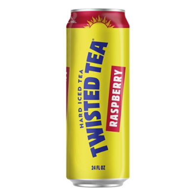 Twisted Tea Raspberry Hard Iced Tea Can - 24 Fl. Oz. - Image 2