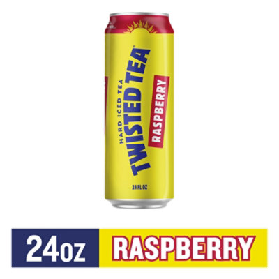 Twisted Tea Brewing Hard Iced Tea Raspberry Cans - 24 Fl. Oz.