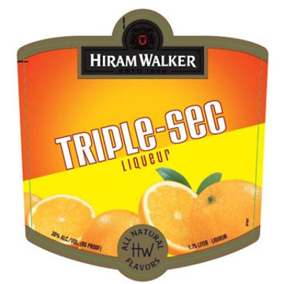 Hiram Walker Triple Sec 60 Proof - 750 Ml - Image 3