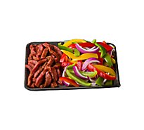 Meat Counter Beef USDA Choice Fajitas With Vegetables - 1 LB