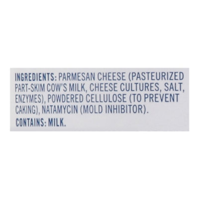 Lucerne Cheese Shredded Parmesan Cheese Tub - 5 Oz - Image 5