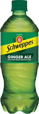 Schweppes Ginger Ale Soda Bottle - 20 Fl. Oz. - Image 2