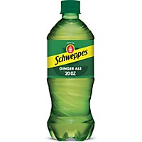 Schweppes Ginger Ale Soda Bottle - 20 Fl. Oz. - Image 1