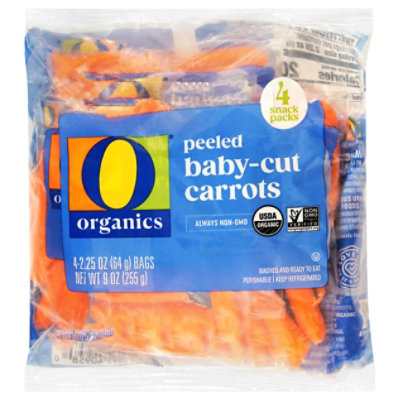 O Organics Snack Pack Carrots - 9 Oz - Image 2