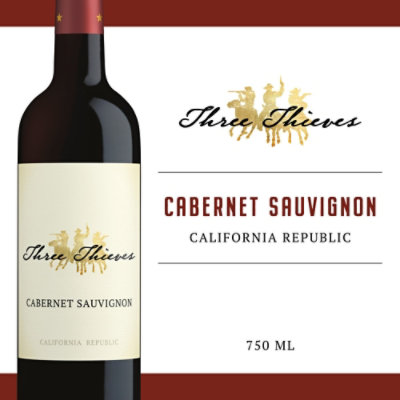 Three Thieves Cabernet Sauvignon Red Wine Bottle - 750 Ml