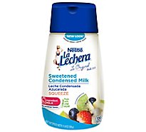 La Lechera Condensed Milk Sweetened Bottle - 11.8 Oz