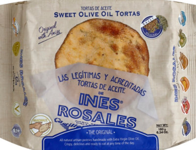 Torta Ines Rosales Original Olive Oil - 6.34 Oz - Image 2